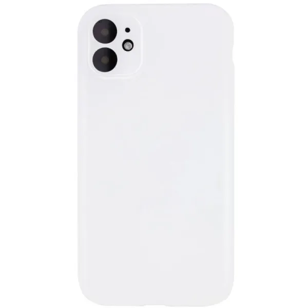 Чехол Silk Full Camera Protective (AA) NO LOGO для Apple iPhone 12 (6.1") — Белый — фото 1