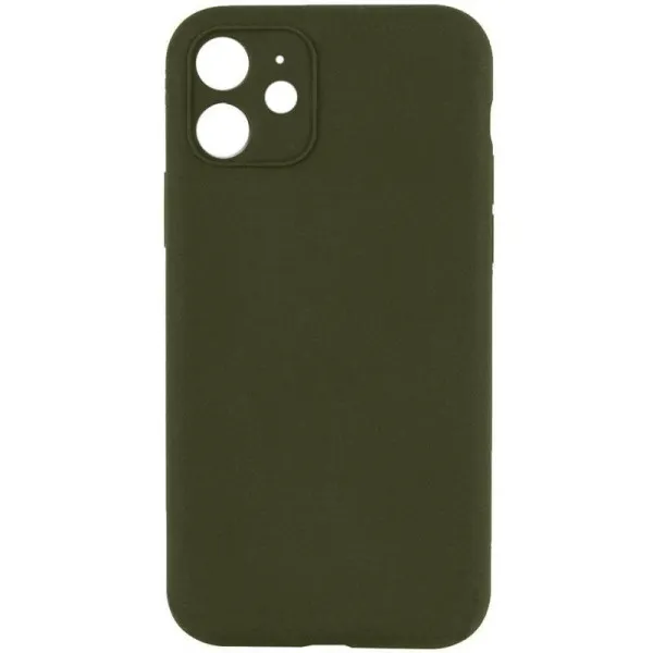 Чехол Silk Full Camera Protective (AA) NO LOGO для Apple iPhone 12 (6.1") — Зеленый — фото 1 Чехол Silk Full Camera Protective (AA) NO LOGO для Apple iPhone 12 (6.1") — Зеленый — фото 1