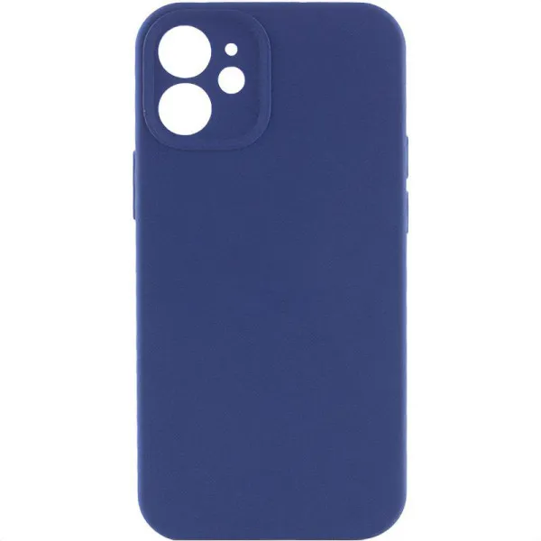 Чехол Silk Full Camera Protective (AA) NO LOGO для Apple iPhone 12 (6.1") — Синий — фото 1 Чехол Silk Full Camera Protective (AA) NO LOGO для Apple iPhone 12 (6.1") — Синий — фото 1