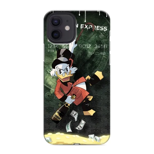 Чехол с принтом «Карточка Скруджа» для iPhone 12