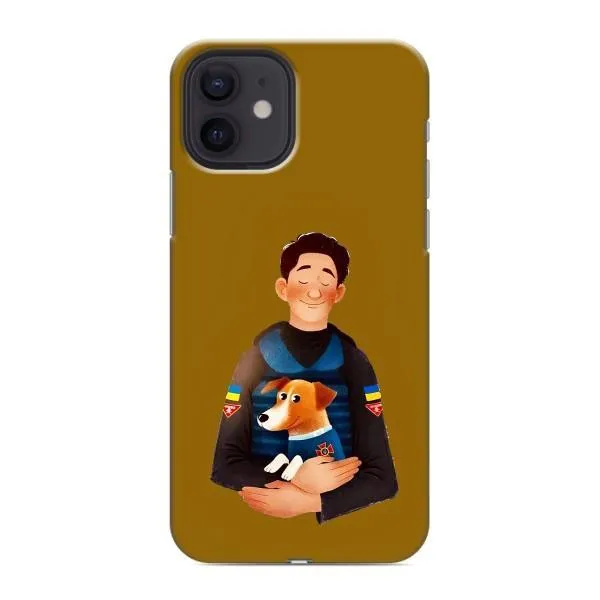 Чехол с принтом «ЗСУ Патрон» для iPhone 12 Чехол с принтом «ЗСУ Патрон» для iPhone 12