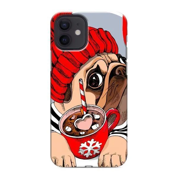 Чехол с принтом «Собачка в шапке» для iPhone 12 Чехол с принтом «Собачка в шапке» для iPhone 12