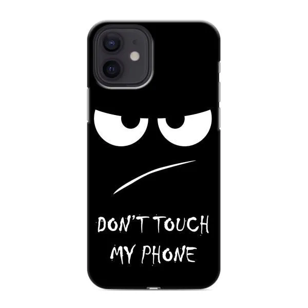 Чехол с принтом «Dont Touch» для iPhone 12