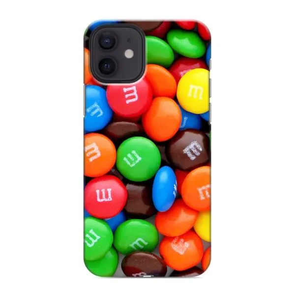 Чехол с принтом «MM's» для iPhone 12
