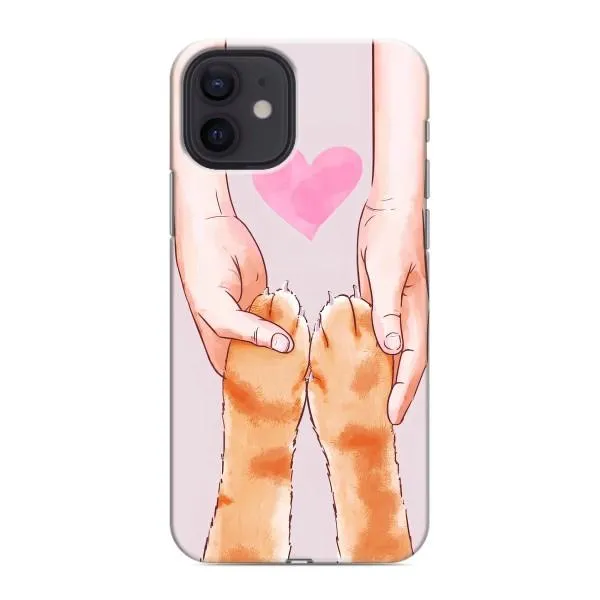 Чехол с принтом «Любовь к котикам» для iPhone 12 Чехол с принтом «Любовь к котикам» для iPhone 12