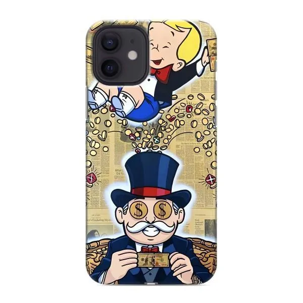 Чехол с принтом «Монополия Мен» для iPhone 12