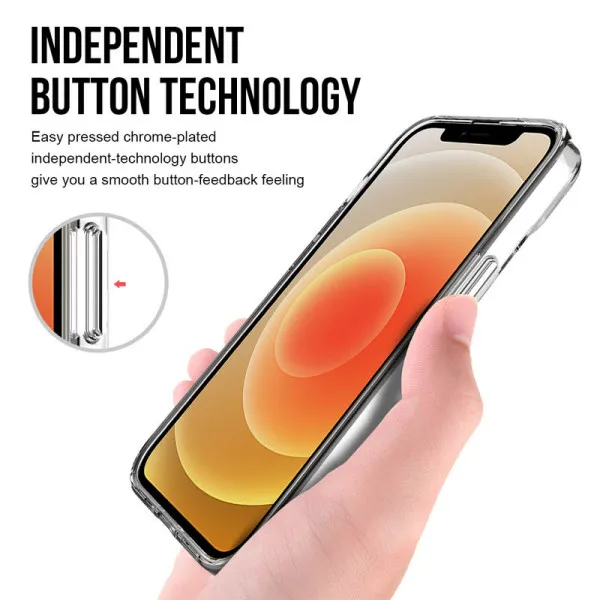 Чехол TPU Space Case transparent для Apple iPhone 13 mini (5.4") — Прозрачный — фото 4