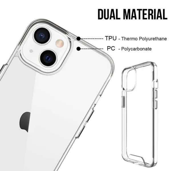Чехол TPU Space Case transparent для Apple iPhone 13 mini (5.4") — Прозрачный — фото 5
