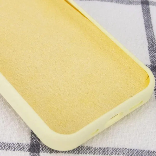 Чехол Silk Full Protective (AA) NO LOGO для Apple iPhone 13 mini (5.4") — Желтый — фото 5 Чехол Silk Full Protective (AA) NO LOGO для Apple iPhone 13 mini (5.4") — Желтый — фото 5