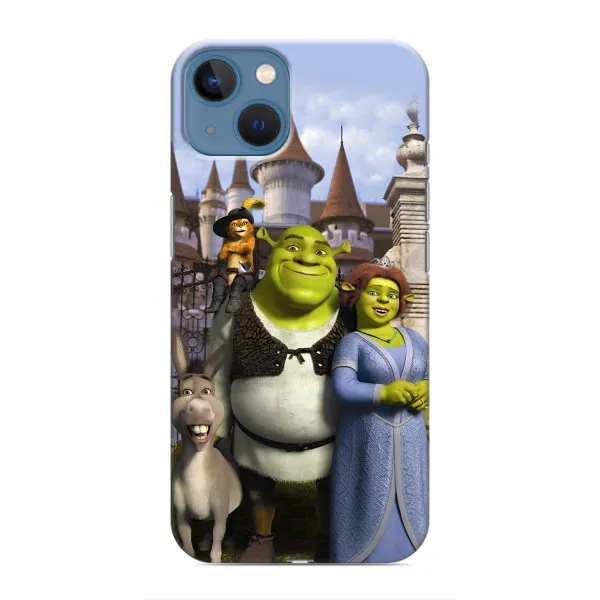 Чехол с принтом «Сказочные герои Шрека» для iPhone 13 Mini