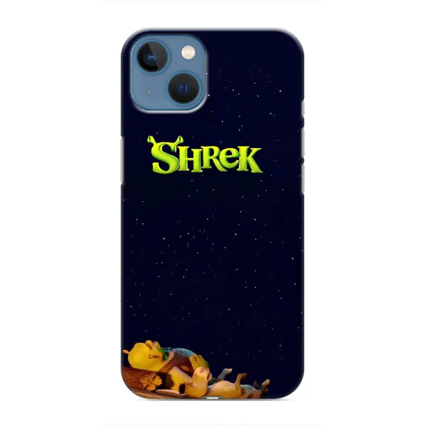 Чехол с принтом «Отдыхающий Шрек» для iPhone 13 Mini