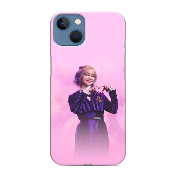 Чехол с принтом «Яркая Энид Уэнздей» для iPhone 13 Mini Чехол с принтом «Яркая Энид Уэнздей» для iPhone 13 Mini