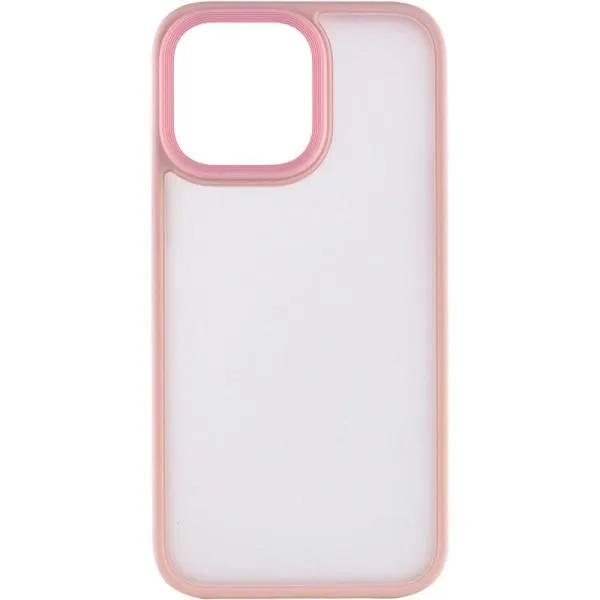 TPU+PC чехол Metal Buttons для Apple iPhone 13 Pro Max (6.7") — Розовый — фото 2