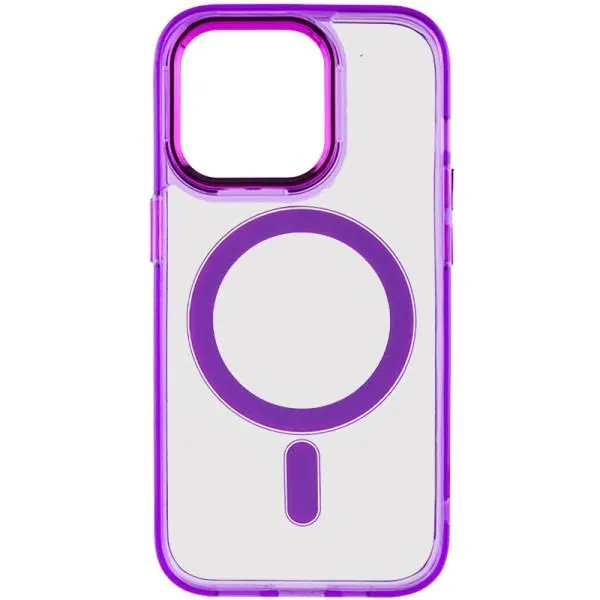Чехол TPU Iris with Magnetic Fit для Apple iPhone 13 Pro Max (6.7") — Фиолетовый — фото 1 Чехол TPU Iris with Magnetic Fit для Apple iPhone 13 Pro Max (6.7") — Фиолетовый — фото 1