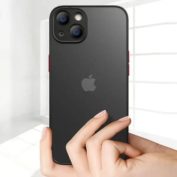 TPU+PC чехол Color Buttons для Apple iPhone 13 Pro Max — Черный — фото 1 TPU+PC чехол Color Buttons для Apple iPhone 13 Pro Max — Черный — фото 1