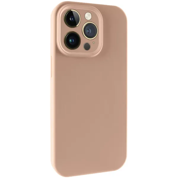 Чехол Silk Full Camera Protective (AA) NO LOGO для Apple iPhone 13 Pro Max (6.7") — Бежевый — фото 1