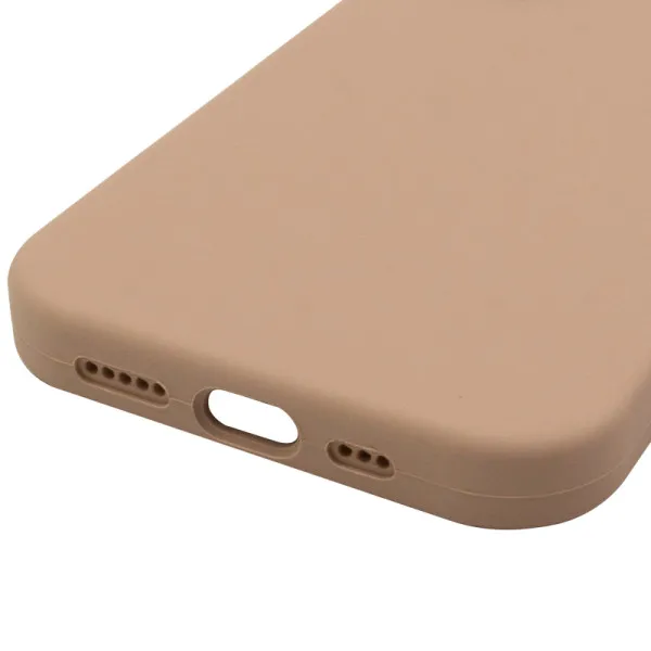 Чехол Silk Full Camera Protective (AA) NO LOGO для Apple iPhone 13 Pro Max (6.7") — Бежевый — фото 4