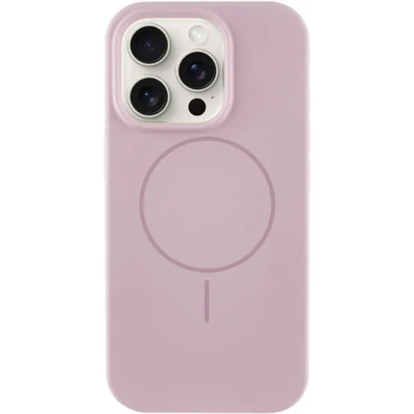 Чехол Silk Full Protective (AA) NO LOGO with Magnetic Fit для Apple iPhone 13 Pro Max (6.7") — Розовый