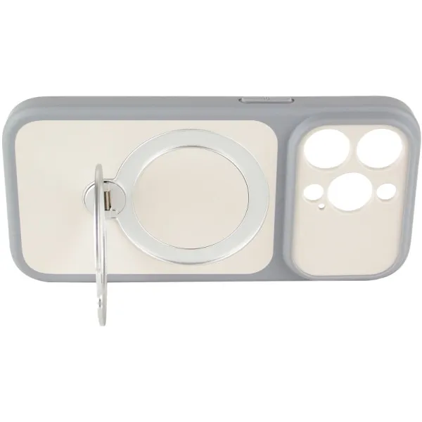 Чехол Ummi Full Camera with Magnetic Fit HQ Ring для Apple iPhone 13 Pro Max (6.7") — Серый — фото 5 Чехол Ummi Full Camera with Magnetic Fit HQ Ring для Apple iPhone 13 Pro Max (6.7") — Серый — фото 5