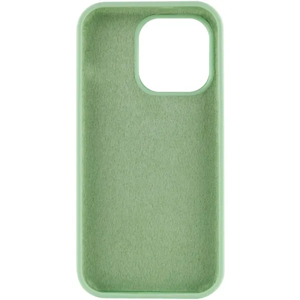 Чехол Silk Full Protective (AA) NO LOGO для Apple iPhone 13 Pro Max (6.7") — Зеленый — фото 3 Чехол Silk Full Protective (AA) NO LOGO для Apple iPhone 13 Pro Max (6.7") — Зеленый — фото 3
