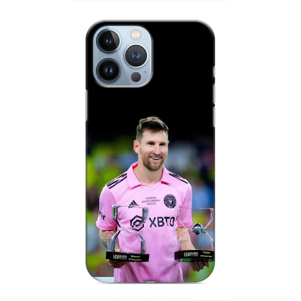 Чехол с принтом «Кубки Месси» для iPhone 13 Pro Max