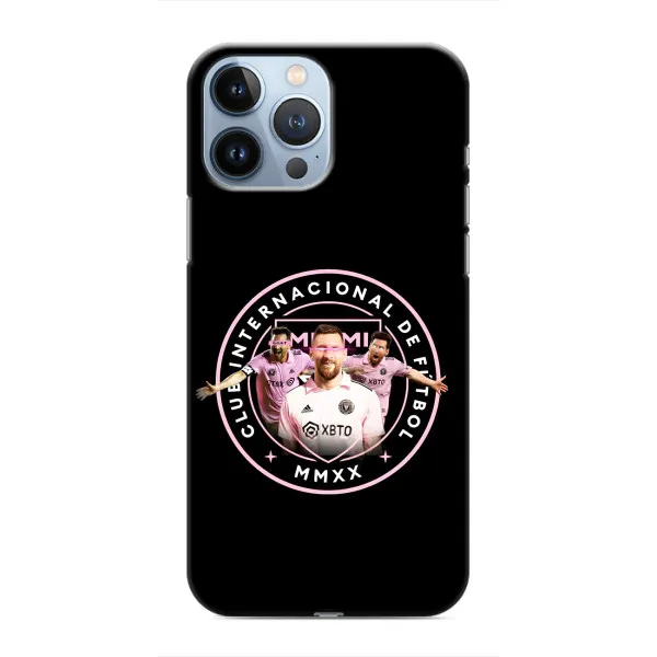 Чехол с принтом «Месси в лого» для iPhone 13 Pro Max