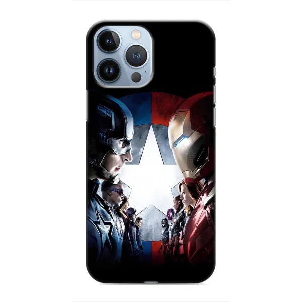 Чехол с принтом «Марвел стайл» для iPhone 13 Pro Max