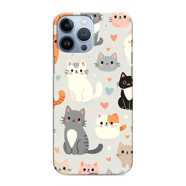Чехол с принтом «Коллаж котов» для iPhone 13 Pro Max Чехол с принтом «Коллаж котов» для iPhone 13 Pro Max