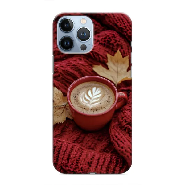 Чехол с принтом «Кофе на пледе» для iPhone 13 Pro Max