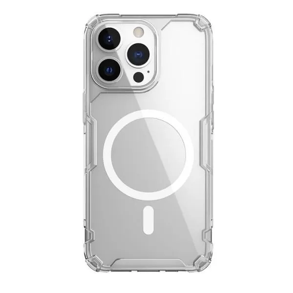 TPU чохол Nillkin Nature Pro Magnetic для Apple iPhone 13 Pro (6.1") — Прозорий — фото 1 TPU чохол Nillkin Nature Pro Magnetic для Apple iPhone 13 Pro (6.1") — Прозорий — фото 1