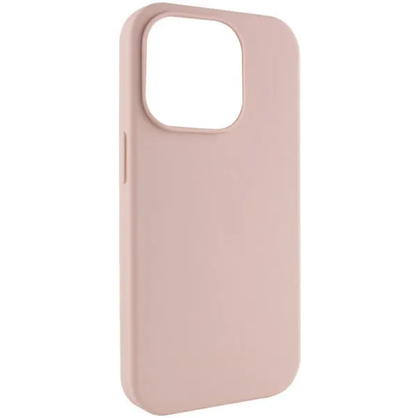 Чехол Silk (AA) NO LOGO with Magnetic Fit для Apple iPhone 13 Pro (6.1") — Розовый — фото 1