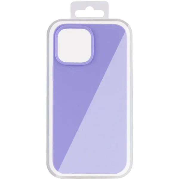 Чехол Silk (AA) NO LOGO with Magnetic Fit для Apple iPhone 13 Pro (6.1") — Сиреневый — фото 2 Чехол Silk (AA) NO LOGO with Magnetic Fit для Apple iPhone 13 Pro (6.1") — Сиреневый — фото 2