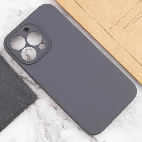 Чехол Silk Full Camera Protective (AA) NO LOGO для Apple iPhone 13 Pro (6.1") — Серый — фото 4