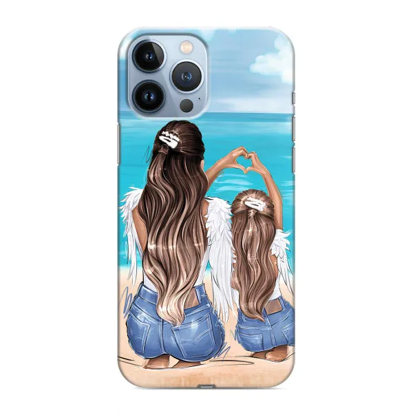 Чехол с принтом «Мама с доченькой» для iPhone 13 Pro