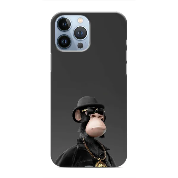 Чехол с принтом «Обезьяна NFT» для iPhone 13 Pro