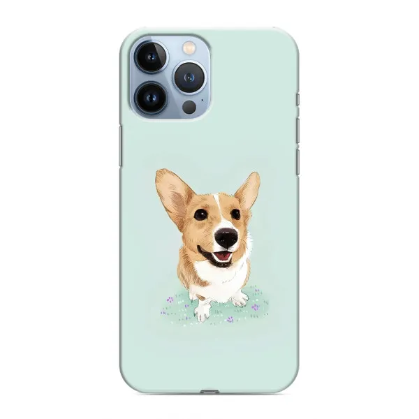 Чехол с принтом «Корги» для iPhone 13 Pro