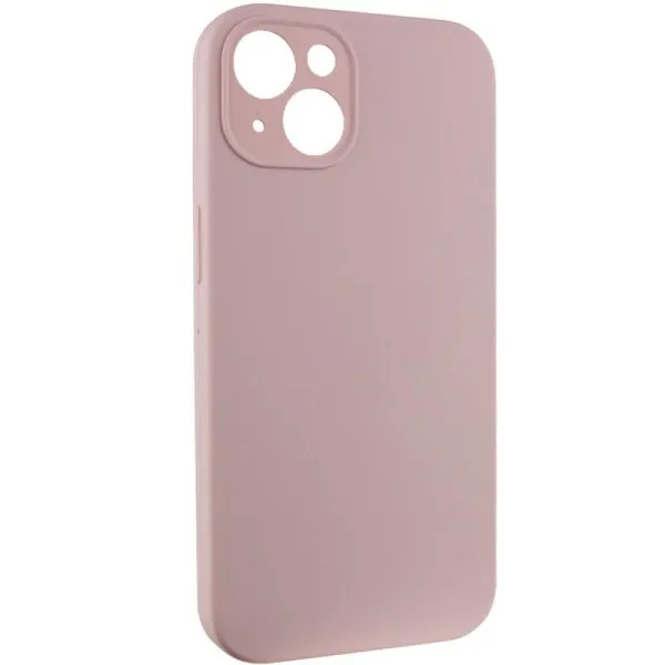 Чехол Silk Full Camera Protective (AA) NO LOGO для Apple iPhone 13 (6.1") — Розовый — фото 2