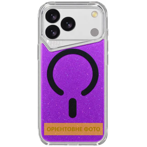 Чехол TPU+PC Gear4 Crystal Palace Shine with Magnetic Fit для Apple iPhone 13 / 14 (6.1") — Фиолетовый Чехол TPU+PC Gear4 Crystal Palace Shine with Magnetic Fit для Apple iPhone 13 / 14 (6.1") — Фиолетовый