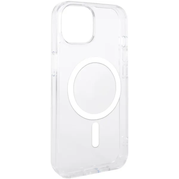 Чехол TPU Ummi transparent with Magnetic Fit для Apple iPhone 13 / 14 (6.1") — Прозрачный — фото 1