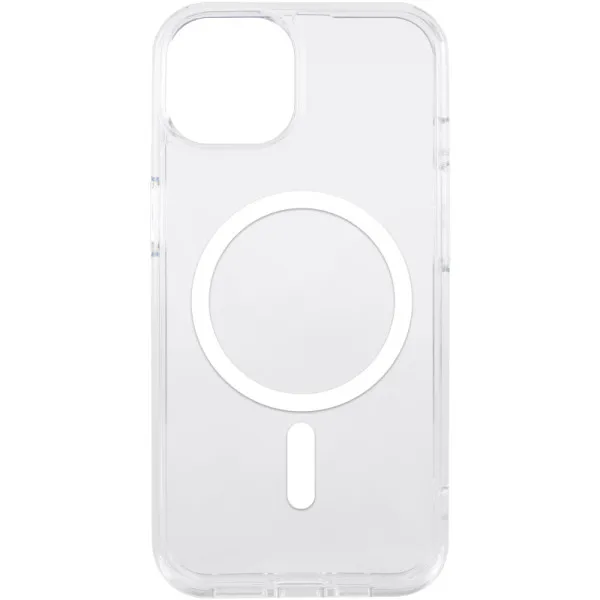 Чехол TPU Ummi transparent with Magnetic Fit для Apple iPhone 13 / 14 (6.1") — Прозрачный — фото 3