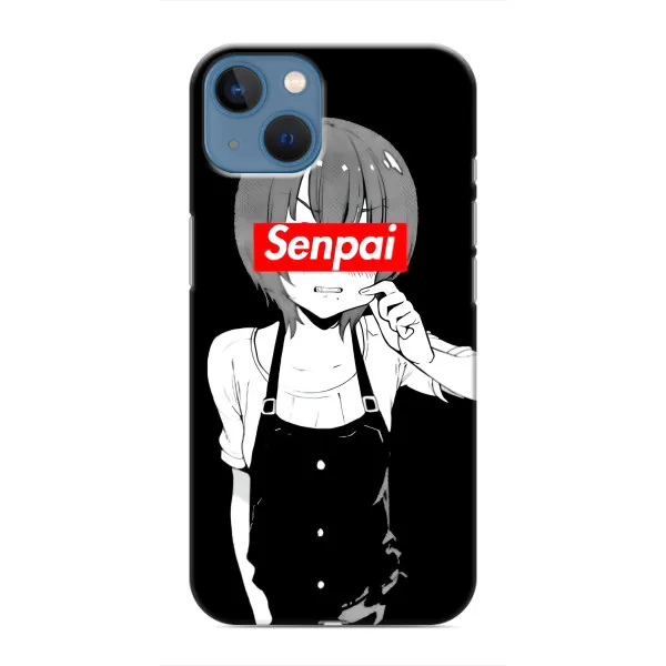 Чехол с принтом «Senpai» для iPhone 13 Чехол с принтом «Senpai» для iPhone 13