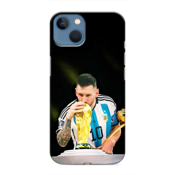 Чехол с принтом «Кубок Месси» для iPhone 13
