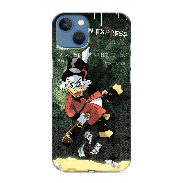 Чехол с принтом «Карточка Скруджа» для iPhone 13