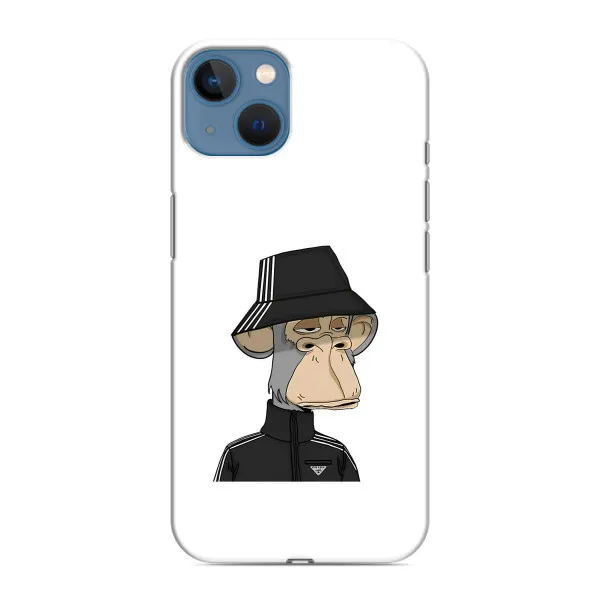 Чехол с принтом «обезьяна NFT Adidas» для iPhone 13