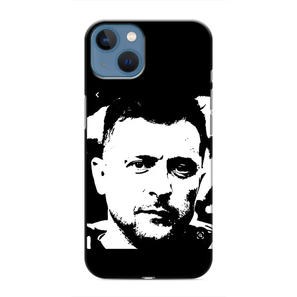 Чехол с принтом «Зеленский АРТ» для iPhone 13 Чехол с принтом «Зеленский АРТ» для iPhone 13