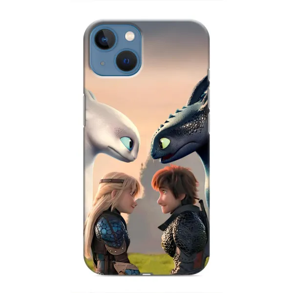 Чехол с принтом «Иккинг и Астрид» для iPhone 13