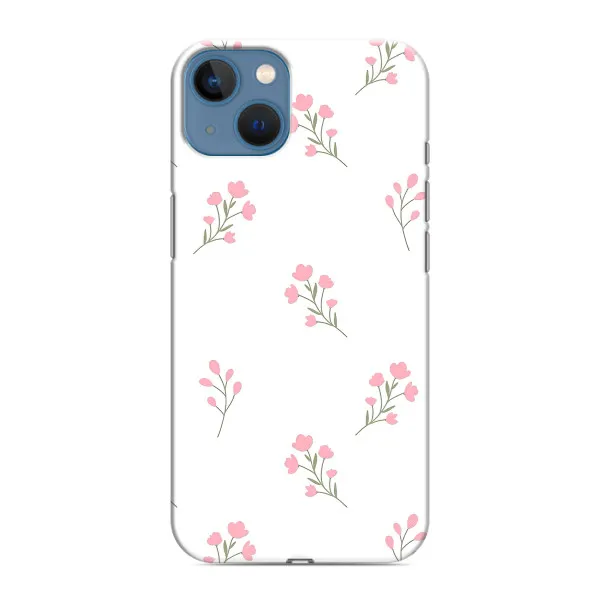 Чехол с принтом «Розовые цветы» для iPhone 13 Чехол с принтом «Розовые цветы» для iPhone 13