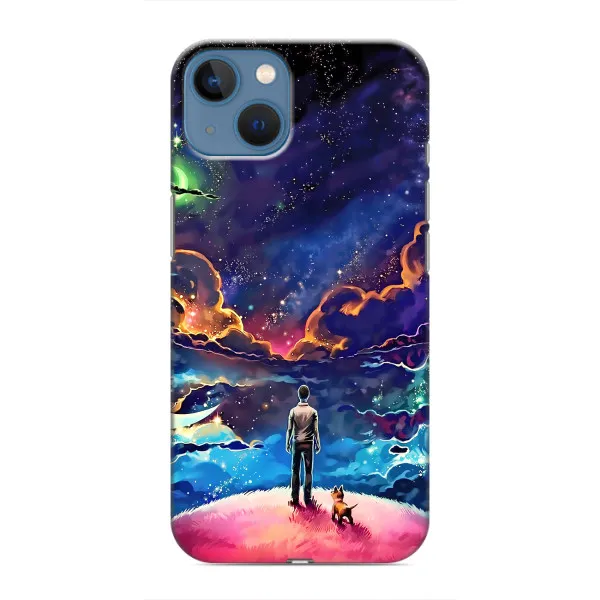 Чехол с принтом «Галактический вид» для iPhone 13