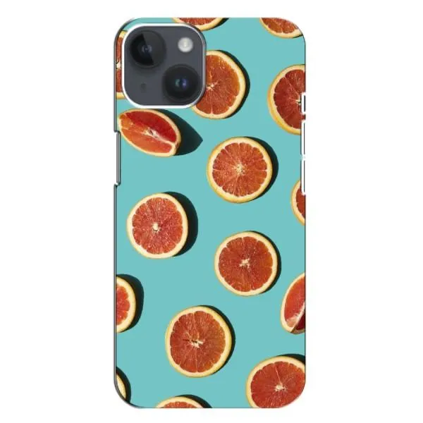 Чехол с принтом «Грейпфрут» для iPhone 14 Plus