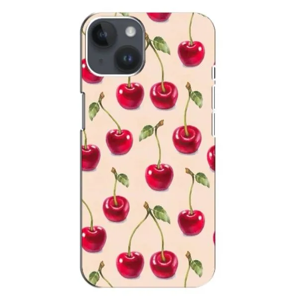 Чехол с принтом «Вишня» для iPhone 14 Plus